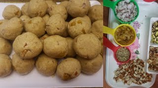 Chawal ke pinni  Chawal k laddu  suji or chawal k ladu easy recipe  Recipe by Gulnar [upl. by Chrisoula]