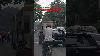 Kolkata Tram still running TODAY OCT 23 2024 BIDHAN SARANI KOLKATA kolkata tram youtubeshorts [upl. by Ycul]