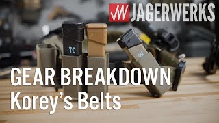 Gear Breakdown  Koreys Belts [upl. by Ariaet620]