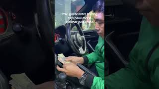 Gocar antar barang pakai mobil karen hujan deras gocar antarbarang [upl. by Anaic]