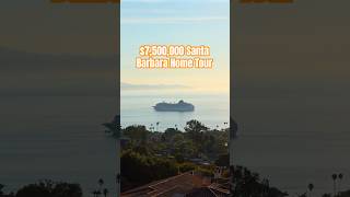 One of the best home views in California santabarbara california oceanview hometour realestate [upl. by Kcirrek133]