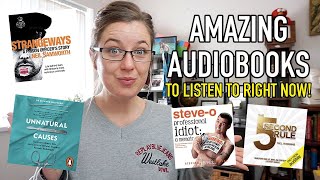 10 Brilliant AUDIOBOOKS to listen to right now [upl. by Min]