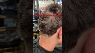 Beginner barber your thought in the comments subscribe barber talent world [upl. by Katrine]