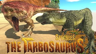 Speckles The Tarbosaurus  Death of the family scene  Animal Revolt Battle Simulator [upl. by Etaner397]