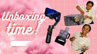 Ultimate Unboxing 3Axis Smartphone Stabilizer amp Food Processor 🔥 [upl. by Ammeg]