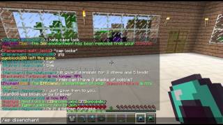 How to use EnchantPlus on Towncraft Minecraft Server [upl. by Nolyd725]