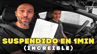 ⛔️El EXAMEN más CORTO de la HISTORIA🙈🙈examen PRÁCTICO de CONDUCIR [upl. by Arta]