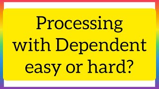 Processing with Dependent from Nepal easy or hard Explained  Study Australia from Nepal [upl. by Vescuso475]