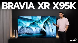 spin9 รีวิว Sony Bravia XR X95K — จอ Mini LED รุ่นแรก ภาพเสียงคมชัดจัดเต็ม [upl. by Sakram994]