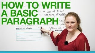 How to write a basic paragraph [upl. by Decca712]