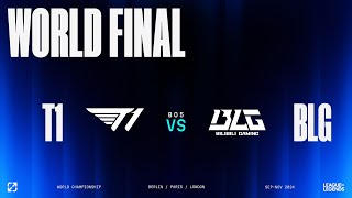 WORLDS 2024  GRAND FINAL  T1 vs BLG [upl. by Mot]