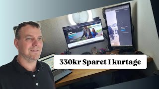 Tip til at spare penge som ny investor  330kr Sparet i kurtage med månedsopsparing [upl. by Lenod500]