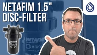 Netafim Disc Filter Product Review  SprinklerSupplyStorecom [upl. by Anavi229]