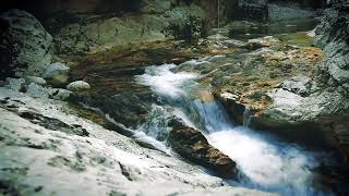 WATERFALL SOUND FOR SLEEP OR RELAXATION  NATURE SOUND VIDEO  MEDITATION  RUSHING WATER [upl. by Sikram]