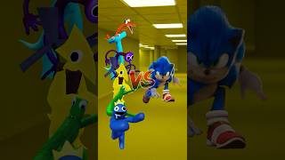 Rainbow Friends VS Sonic The Hedgehog shorts rainbowfriends sonicthehedgehog [upl. by Nosaes]