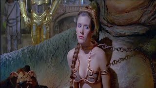 Slave Leia Glares Back Annoyed At Jabba HD LoopReturn of the Jedi [upl. by Donella]