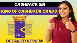 Cashback SBI Credit Card Review 2024 Detailed Features and Benefits [upl. by Eelirem]