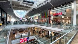 Westfield Stratford Shopping Mall London UK Walking Tour [upl. by Enirahtak]