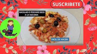 Bacalao Estilo a la Vizcaina [upl. by Ellard]