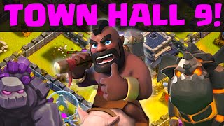 Clash of Clans  Town Hall 9 THREE STAR War Attack Strategies [upl. by Nnylyam]