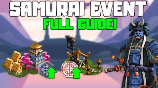 SAMURAI EVENT GUIDE  Goodgame Empire [upl. by Winsor469]