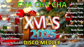 Merry Christmas 2025 🎅🏼 Disco Christmas Medley 2025  Mashup Christmas Songs Remix 🤟 [upl. by Jordain372]