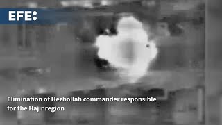 Israel afirma ter matado comandante do Hezbollah no sul do Líbano [upl. by Krystalle]