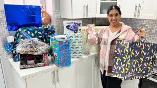 Unboxing Angad’s Birthday Gifts 🎁 Surprise Gift for Maninder [upl. by Airotahs]