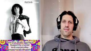 Birdland by Patti Smith Horses full album reaction [upl. by Oisacin288]