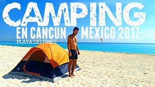 Camping en Cancún ¿En donde puedo acampar sebitastrip [upl. by Learsiy]