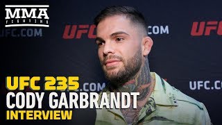 UFC 235 Cody Garbrandt Says He Predicted Henry Cejudo Would Knock Out TJ Dillashaw  MMA Fighting [upl. by Selrhc]