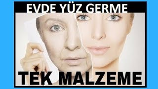 Evde Yüz Germe TEK MALZEME  Yumurta Akı Maskesi BOTOKS ETKİLİ DoğalGüzellik Bakım [upl. by Aisat683]