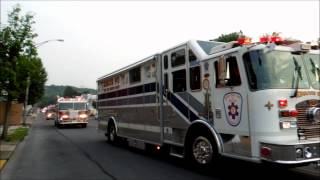 SHENANDOAH HOOKIES BLOCK PARTY PARADE VIDEO TWO 8 3 2012 [upl. by Zantos340]