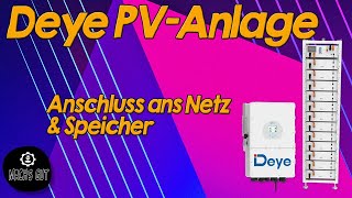 PV Anlage  Anschluss ans Netz amp Speicher [upl. by Annailuj221]