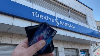 İş Bankası ATMden Sim Kart Blokesi Kaldırma [upl. by Spillihp]