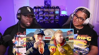 Kidd and Cee Reacts To Brits try the best Gas Station food in America [upl. by Ridinger]