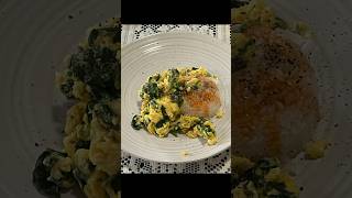 Scrambled Eggs With Spinach [upl. by Adnahc]