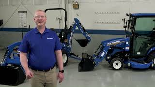 New Holland WORKMASTER™ 25S Customer Walkaround [upl. by Ahcirt]