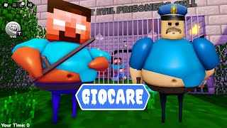 HEROBRINE BARRYS PRISON RUN MINECRAFT  SOLUZIONE E GAMEPLAY SU ROBLOXquot [upl. by Naesal]