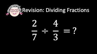 Dividing Fractions  Quick and Simple Revision [upl. by Bandeen]