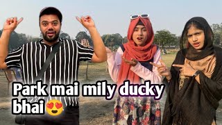 Park mai mily ducky bhai 😃 funmoments dailyvlog subscribe [upl. by Aiveneg]