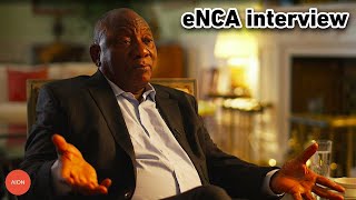 Ramaphosa eNCA Interview [upl. by Chafee511]