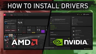 How to PROPERLY Install AMDNVIDIA Drivers  2022 Easy Guide [upl. by Donaghue261]