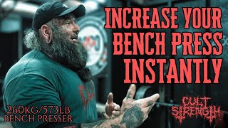 INCREASE YOUR BENCH PRESS INSTANTLY [upl. by Atse]