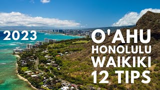 Hawaii Travel Guide 2023 Oahu with 12 Awesome Travel Tips [upl. by Mclaurin]