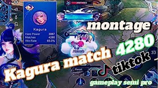 Match KAGURA 4280 play [upl. by Llennyl]