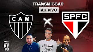 AtléticoMG x São Paulo  AO VIVO  Campeonato Brasileiro 2023  Rádio Craque Neto [upl. by Noedig]