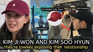 Kim Soo hyun and Kim jiwon lowkey giving HINTS to the public about their relationship [upl. by Lenore]