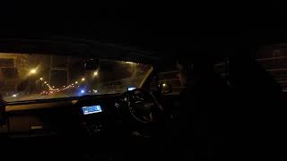 Night Drive to Hong Kong International AirportHonda SUV crossroad [upl. by Ahsial118]