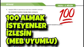 9Sınıf Biyoloji 1Dönem 2Yazılı [upl. by Becky]